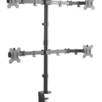 RM-240T | RAYMAX Heavy Duty Quad Monitor Stand | Up to 32 inch